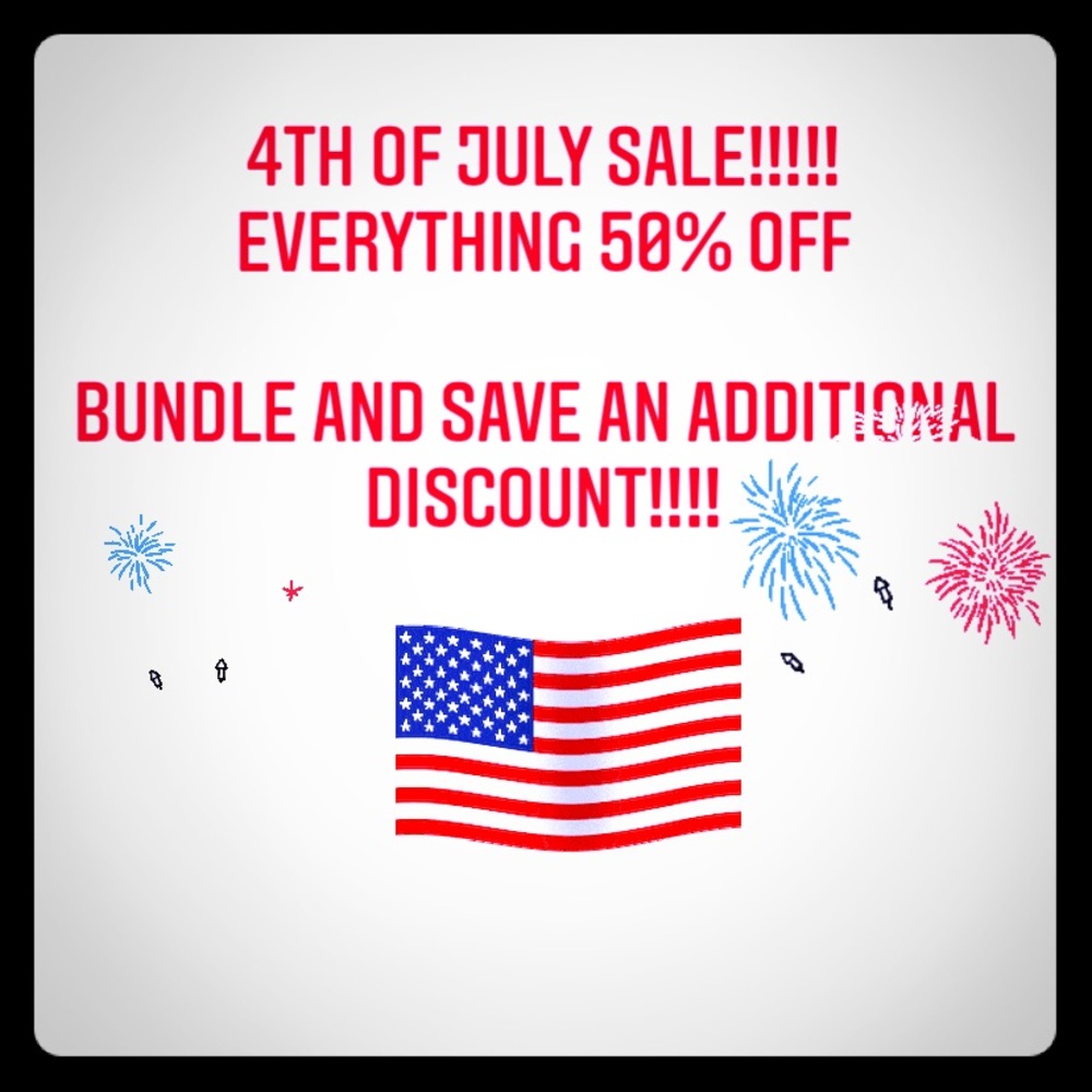Early sale!!! My whole closet 50% off!!!!